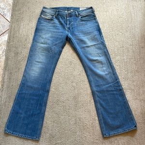 Great condition Used looking light blue Diesel jeans